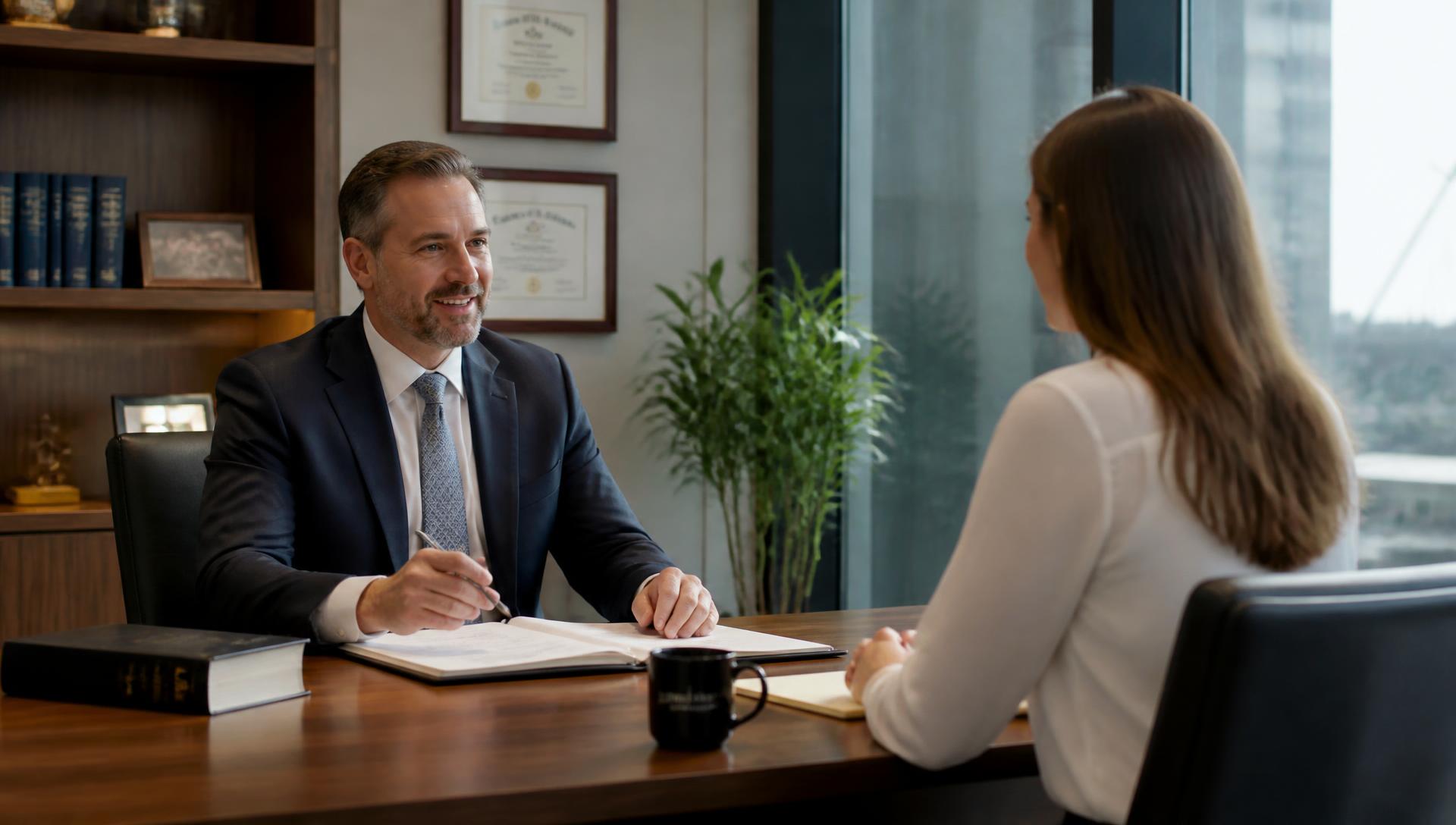 Attorneys negotiating a settlement